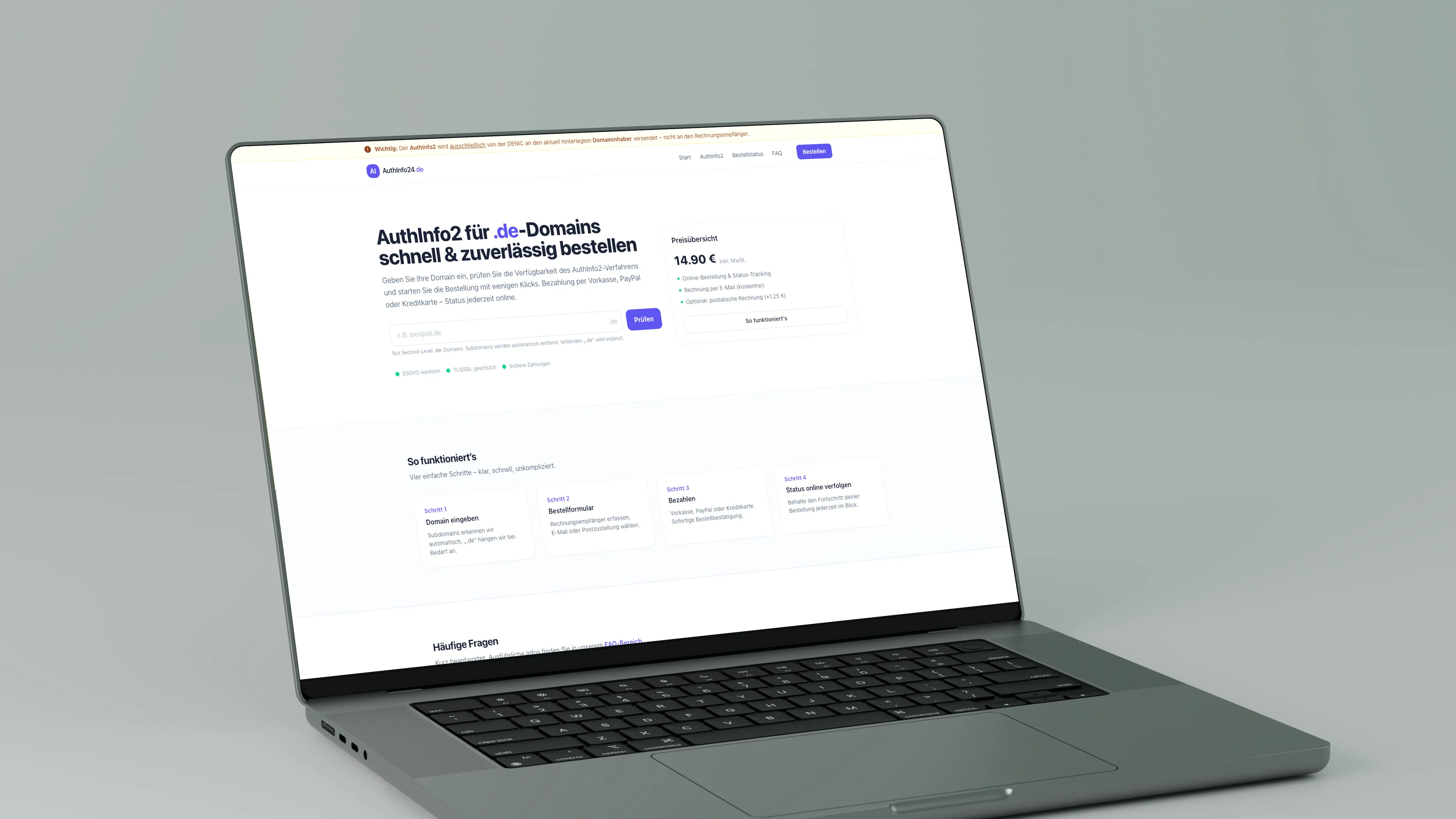 Content-Distribution Oberfläche