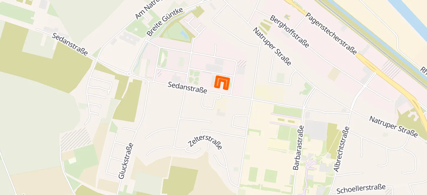 Umgebung und Anfahrt zum HASEWERK Büro